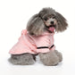 Peignoir de Bain pour Chien Rose en Tissu Absorbant