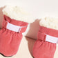 Bottines Hiver Doublées pour Chiens et Chats - Chaudes Antidérapantes en Polaire
