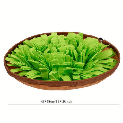 Tapis de Fouille Rond Pliable pour Chien, visuel produit