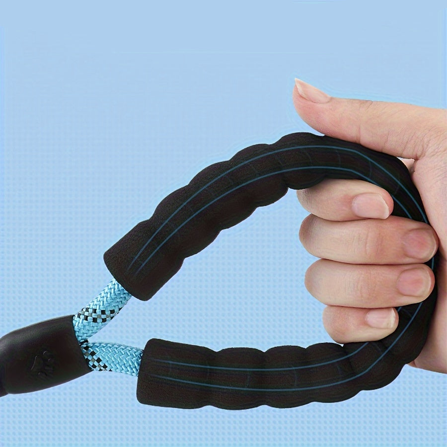 Laisse Corde avec Double Poignée + Porte Sacs pour Chien