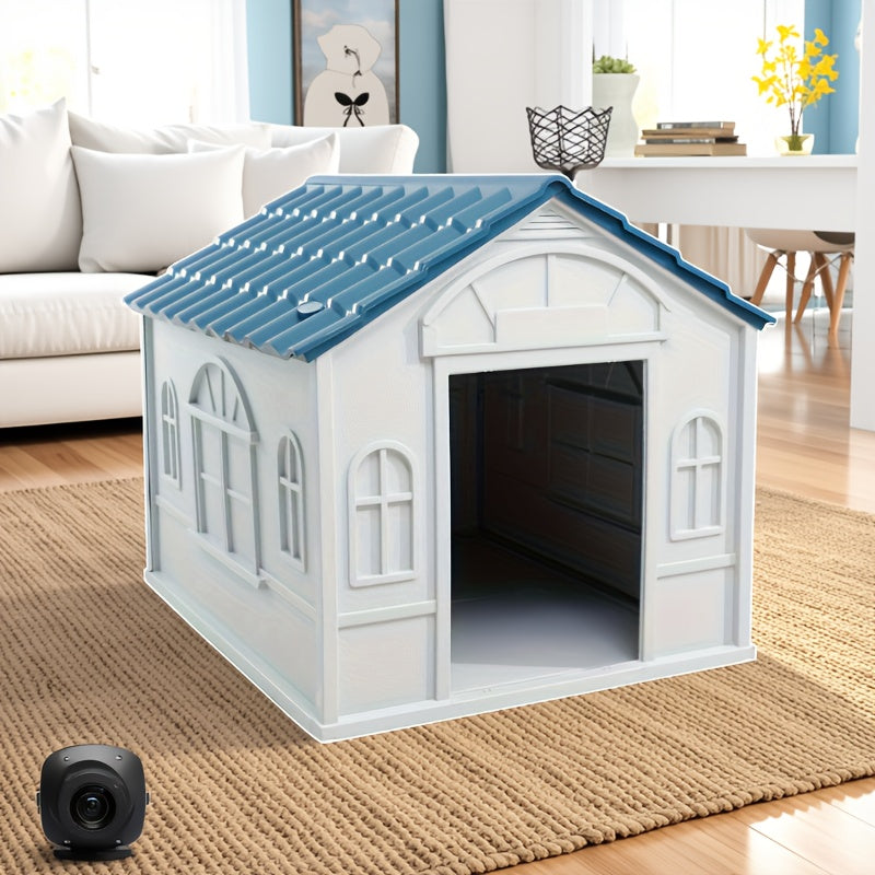 Niche Maison avec Fenêtres en Plastique Imperméable