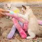 Coussin jouet à l’herbe à chat – Anti-stress & ludique