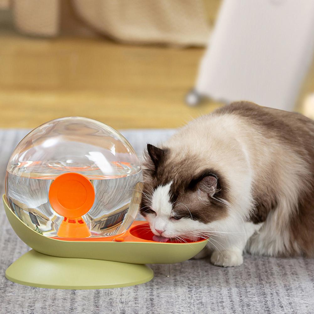 Fontaine à eau pour chat design escargot – Hydratation silencieuse