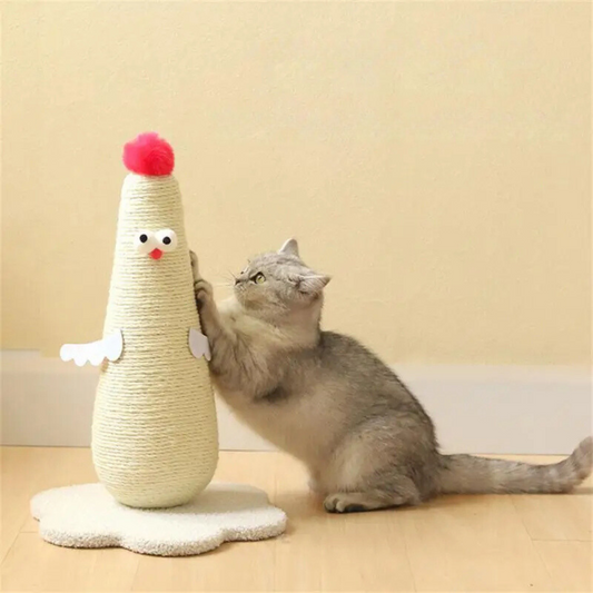 Griffoir Poulet en Sisal – L’Accessoire Ludique et Utile pour Chats