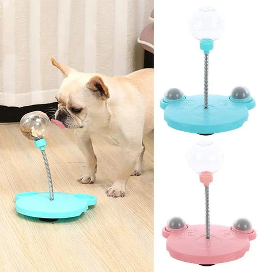 Jouet distributeur de friandises oscillant pour chiens