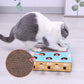 Jouet interactif pour chat Peek-a-Boo avec griffoir intégré