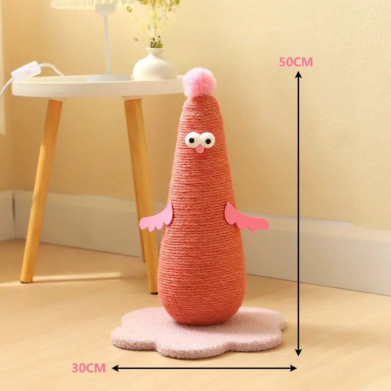 Griffoir Poulet en Sisal – L’Accessoire Ludique et Utile pour Chats