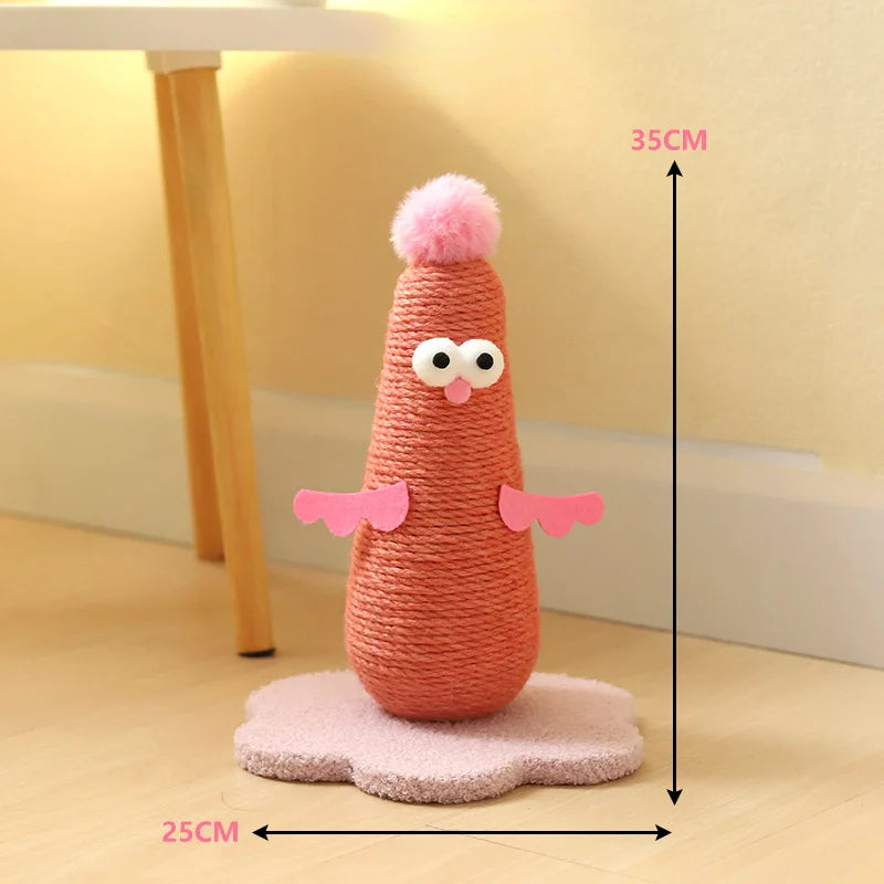 Griffoir Poulet en Sisal – L’Accessoire Ludique et Utile pour Chats