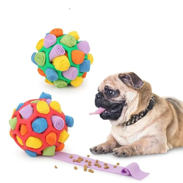 Balle à Friandises Interactive pour Chiens – Jeu de Flair et Stimulation