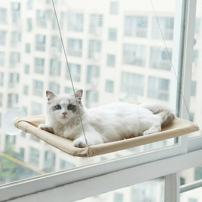 Hamac de fenêtre pour chat – Confort & bain de soleil